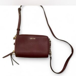 Calvin Klein Deep Red Crossbody Bag